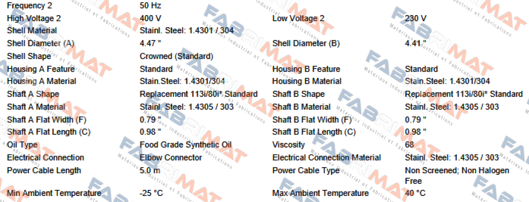 MI-DM0113 DM1133-BAC13E0U9LBD-282mm Interroll