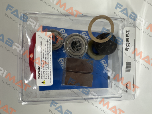 service kit for  K280A Gast