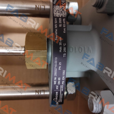 MV 5311 DN 65 PN 25 RTK Regeltechnik
