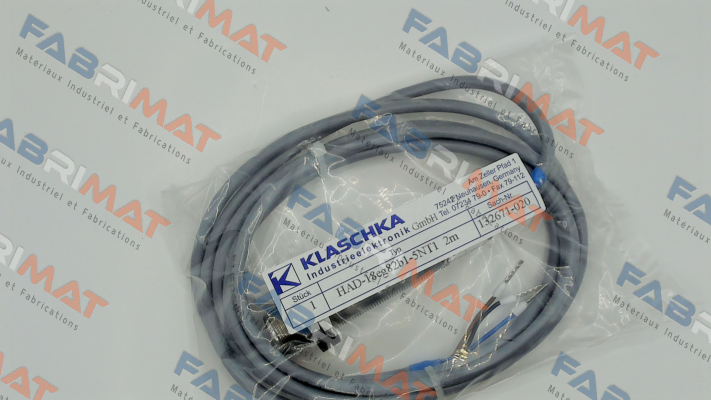 P/N: 132671-020, Type: HAD-18eg82b1-5NT1 2m Klaschka