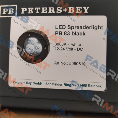 5090810 Type: PB 83 Peters-Bey