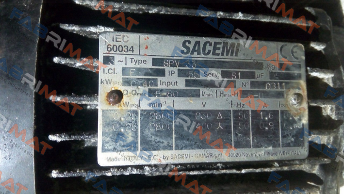 YT63SVBAA090  Sacemi