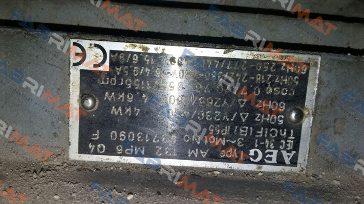 Back Fan For 132 AM132MP6Q4 AEG