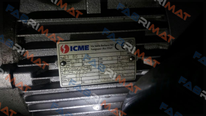 80 A 2  Icme Motor