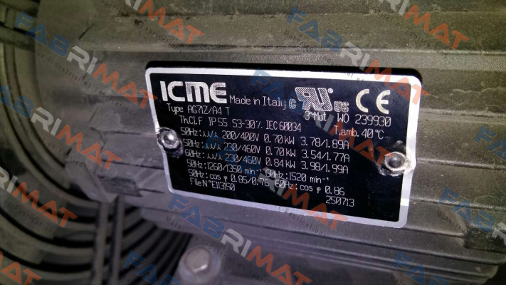 AG71Z/A4 T Icme Motor