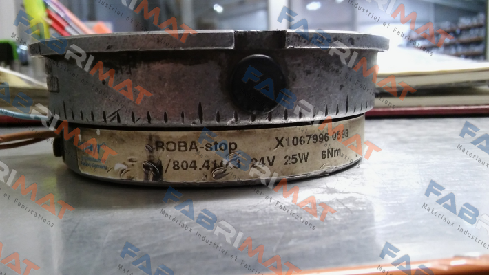 ROBA-stop X1067996 0598    804.410.3 24V 25W 6Nm  obsolete, replaced by ROBA-stop Type 802  Mayr