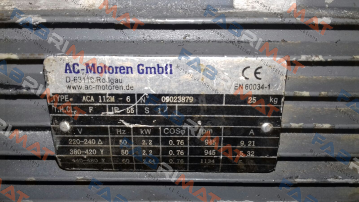 ACA 112 M-6 AC Motoren