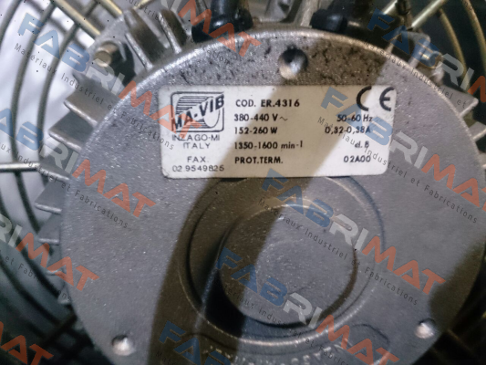 ER.4316 - obsolete,  repalced by 50.102.450.5  MA-VIB