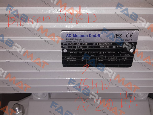 PDM-4-B35-15-160L-G-Z1  AC Motoren