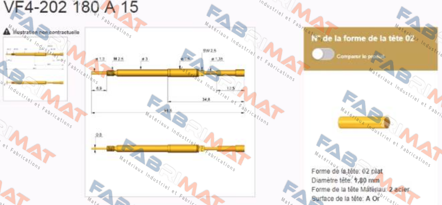 VF4-0012 , type VF4-202 180 A 15 Ingun