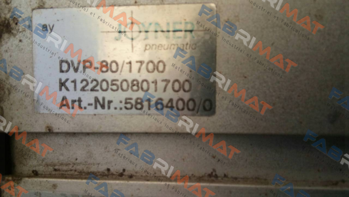 DVP-80/1700 Joyner Pneumatic