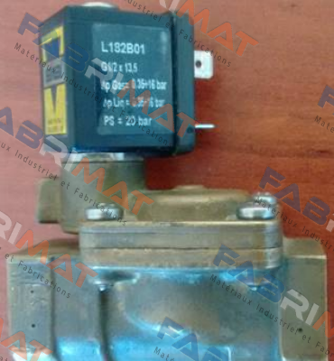 Model: L182B01  G 1/2 X 13.5 + coil ZB10A 120V HZ 60  Sirai