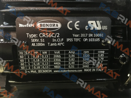 CR56/2  Bonora