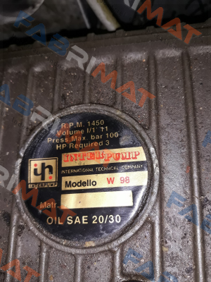 Type W 98 Interpump