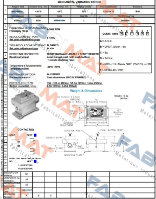 5550-421-341  Metrix