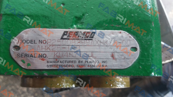 P2500B299AXHK25-00AHK25-1  Permco
