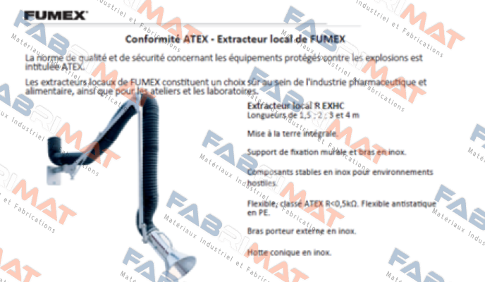R 3000-125EXHC  Fumex