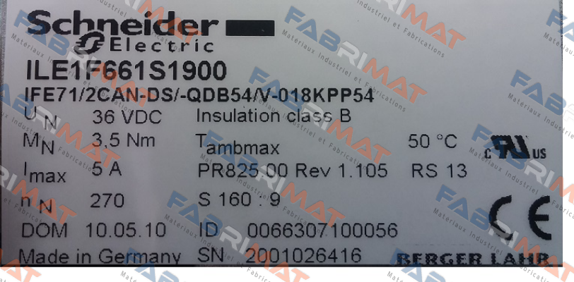 ILE1F661S1900 Berger Lahr (Schneider Electric)
