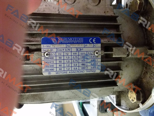Cooling fan for T80BN/4  Neri Motori