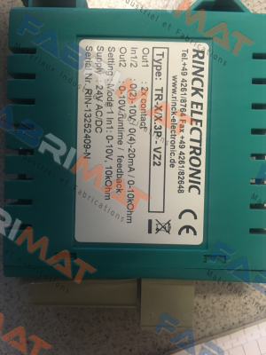 TR-X/X.3P - VZ2 (10K) Rinck Electronic