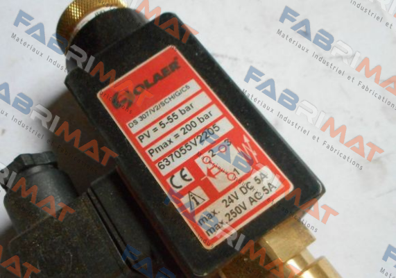 P/N: 637055V2205 Type: DS307/SCH/V2/5-55/SL/C5  Olaer (Parker)