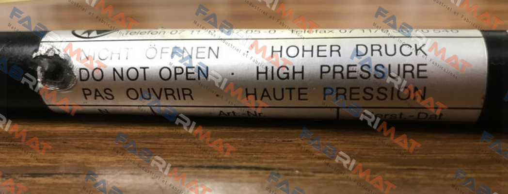 1 530 05 Hahn Gasfedern