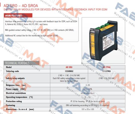 SP-R-13-309-02 / AD SR0 Reer