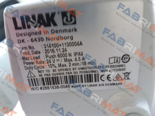 314100+1130004A Linak