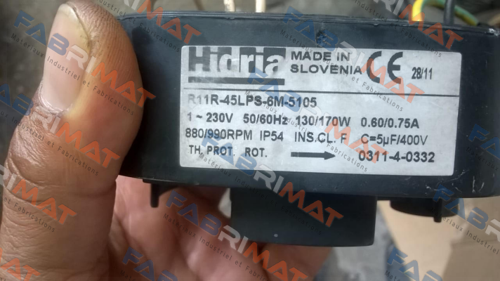 R11R-45LPS-6M-5105 Hidria
