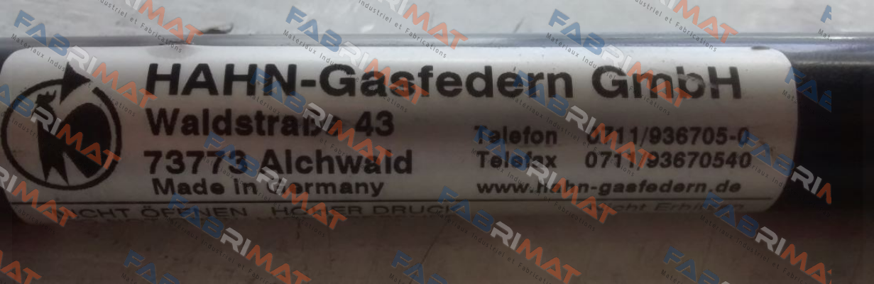 G 08 19 0250 1 0630 WG30 WG30 00320N Hahn Gasfedern