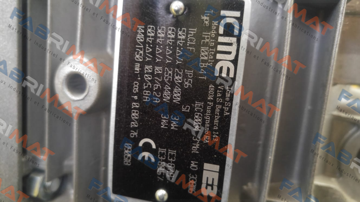 TPE 100LB4T Icme Motor