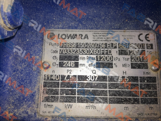 703323530X60FFD Lowara