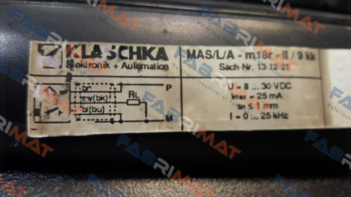 MAS/L/A-M18R-II/9KK Klaschka