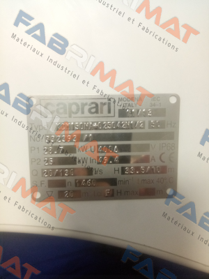 Type:  KCM150NA+025042N1 CAPRARI
