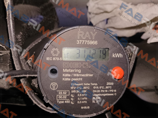 3101846, type RAY MB M-MKKWZR-MB 2.5 3.3 20 130 90 16 Diehl
