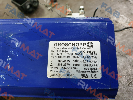 IGKU 80-80 (IP65) Groschopp