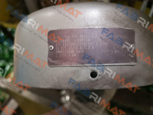Type: FDR 90L5/ 2P 42415222301 Dietz-Motoren