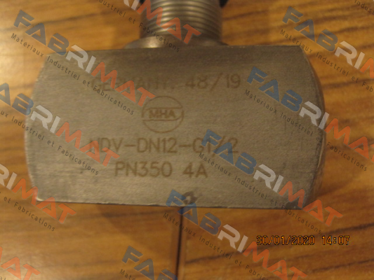 NDV-DN12-G1/2-4A Mha Zentgraf