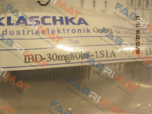 P/N: 131709 Type: IBD-30MG80B8-1S1A Klaschka