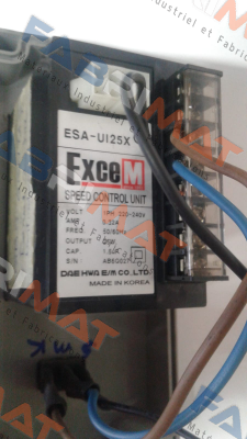 ESA - UI25X S/N: AB6Q027 Excem