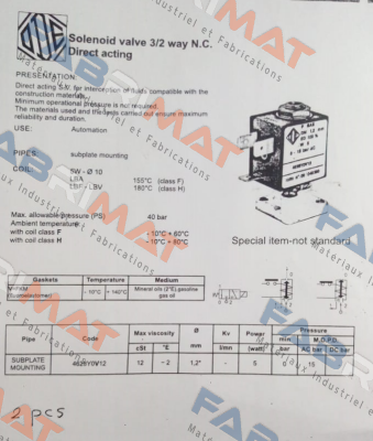 OD 4628Y0V12 220VAC Ode