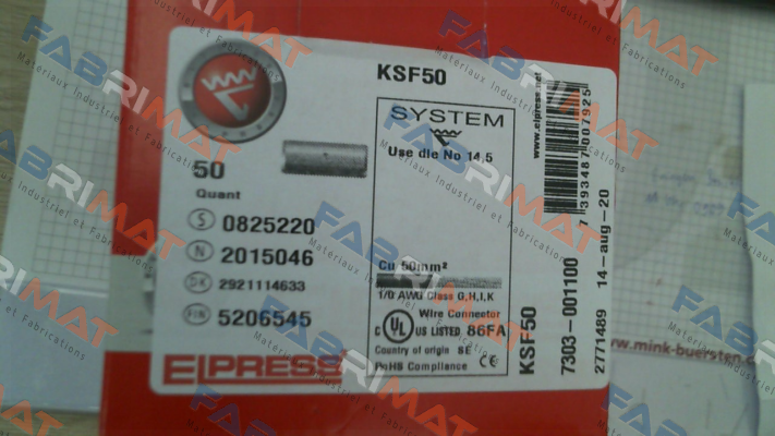 KSF50 (pack x50) Elpress