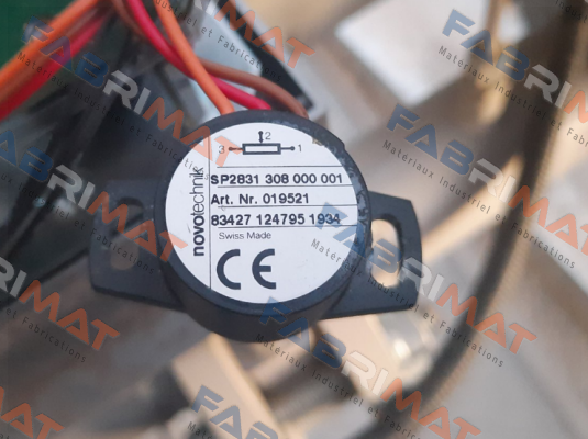 P/N: 400019521 Type: SP-2831-308-000-001 Novotechnik