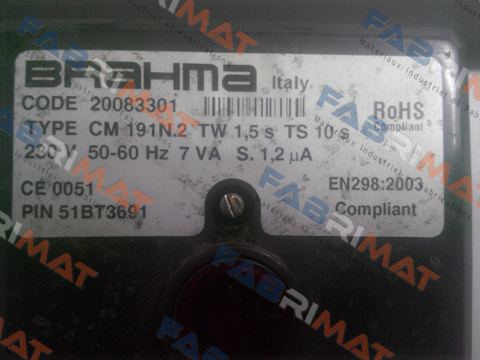 150190000 Type  CM191N.2 Brahma