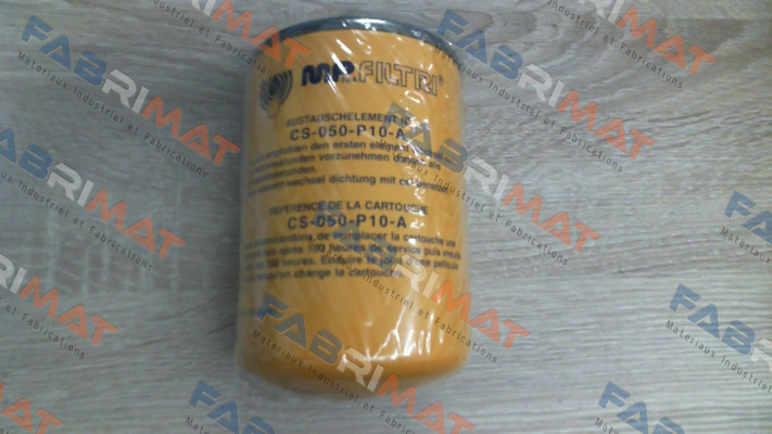 P/N: 1085 Type: CS-050-P10-A MP Filtri