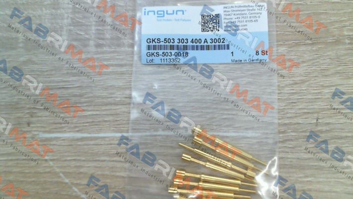 GKS-503 303 400 A 3002 Ingun