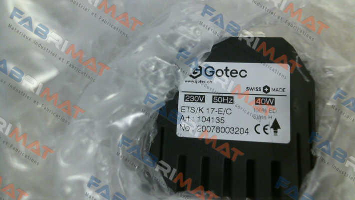 ETS/K-17-E/C-230/50-2V-1X7,5-G-M (Art.-Nr. 104135) Gotec