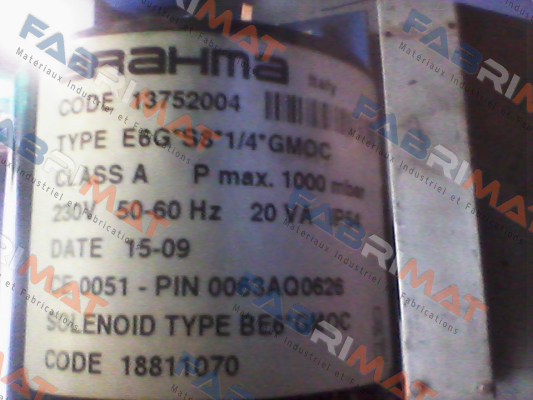 E6G*S8 R1/4" B/BE6*GMOC (81.00110) (stock) Brahma