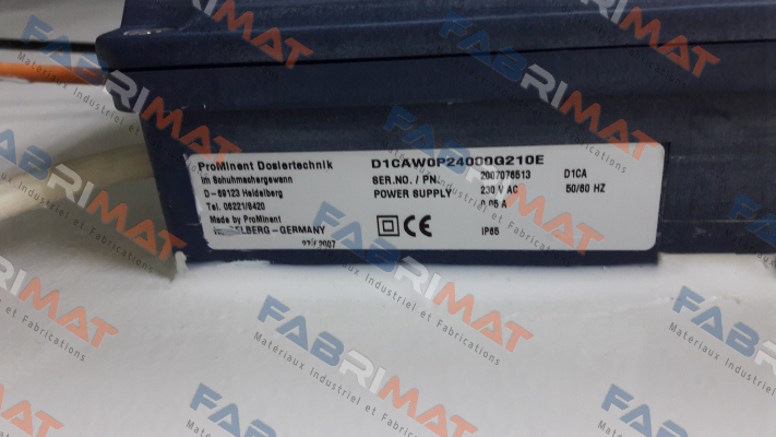 D1CAW0P24000G210E  obsolete, replaced by D1CB  ProMinent