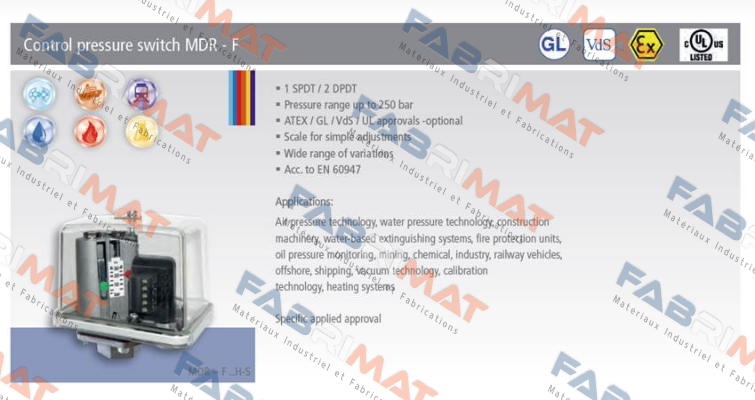 Art.No. 253587, Type: MDR-F 16H-S  Condor